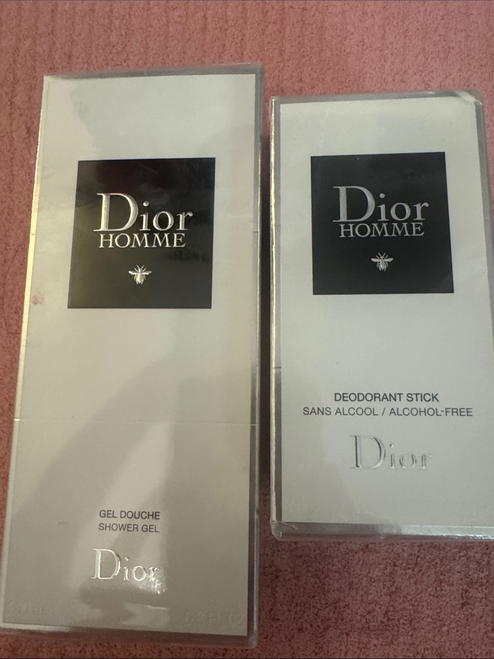 Dior Homme White and Black Packaging Men Grooming Cleanser